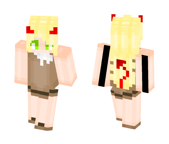 just like rika. - Female Minecraft Skins - image 1