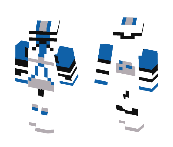 Phase 1 501st Clone Trooper - Male Minecraft Skins - image 1