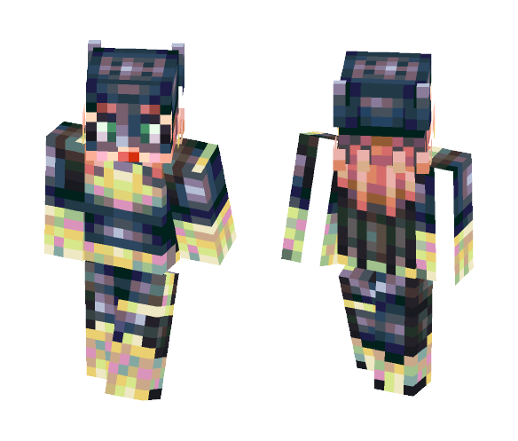 PMC Members - Batgirl - Female Minecraft Skins - image 1