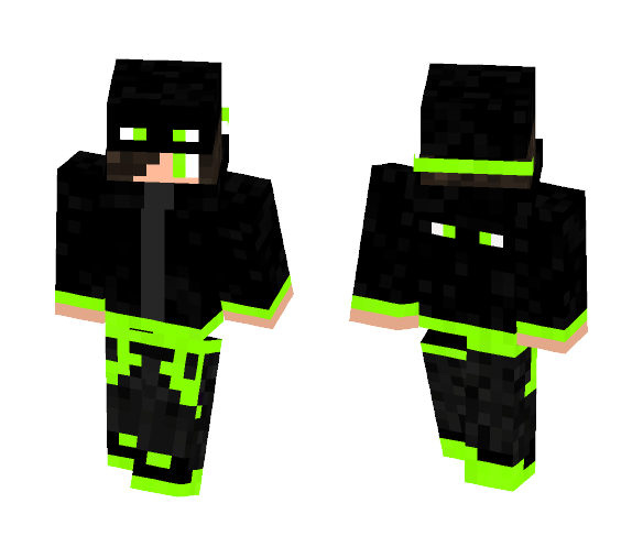 ♥Yellow Ender Boy♥ - Male Minecraft Skins - image 1