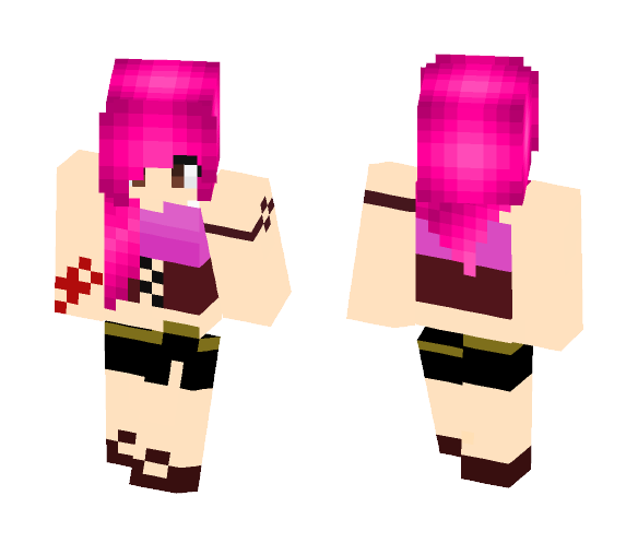 Nashi Dragneel - Female Minecraft Skins - image 1