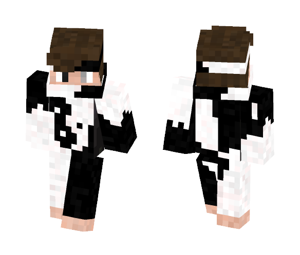 Black and White - Male Minecraft Skins - image 1