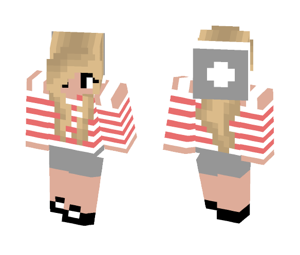 Summer Beanie - Female Minecraft Skins - image 1