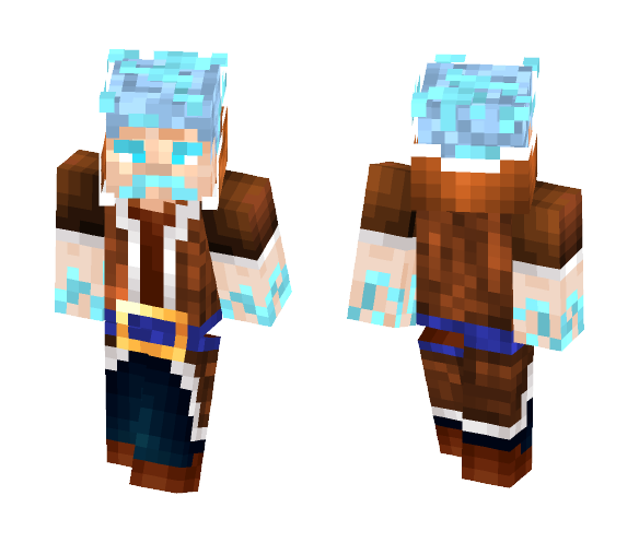 Ice Wizard - Male Minecraft Skins - image 1