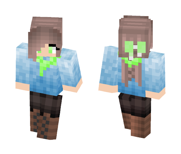Gift for Ash503. - Female Minecraft Skins - image 1