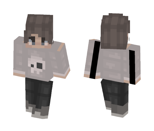 ugh life is so- - Male Minecraft Skins - image 1