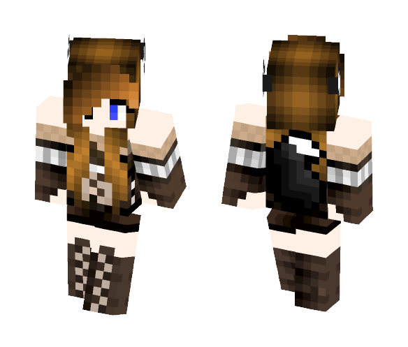 WereWolf Girl - Girl Minecraft Skins - image 1