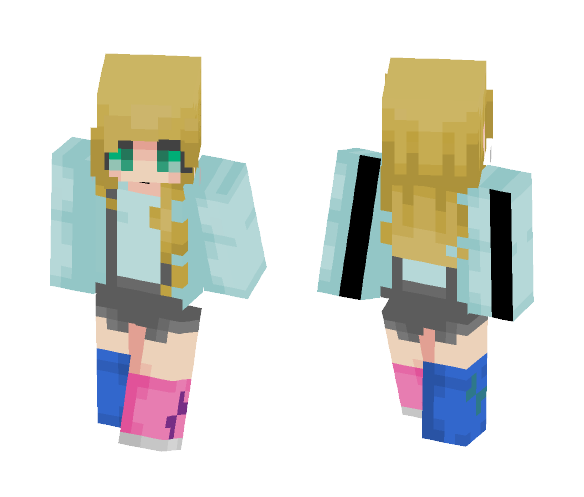 Colorful - Female Minecraft Skins - image 1