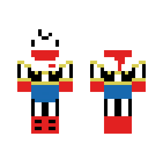 The Great Papyrus - Undertale - Male Minecraft Skins - image 2