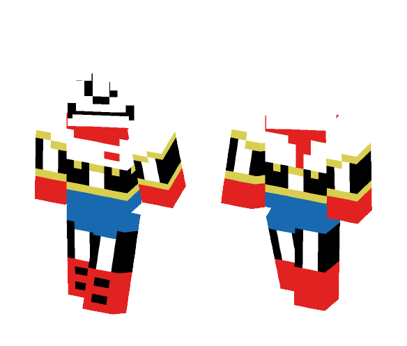 The Great Papyrus - Undertale - Male Minecraft Skins - image 1