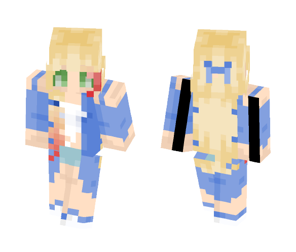 Gift/Request for FireFlower500 - Female Minecraft Skins - image 1