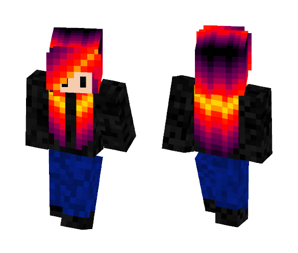 Love is FIre - Female Minecraft Skins - image 1