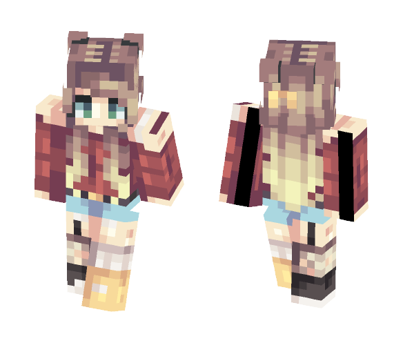blood sea // st with jeoni - Female Minecraft Skins - image 1