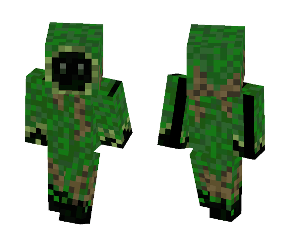 Forest elemental in a cloak - Male Minecraft Skins - image 1