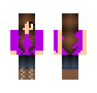 Fall girl - Girl Minecraft Skins - image 2