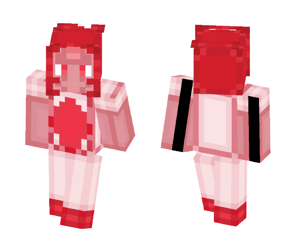 Steven Universe Gemsona- Red Pearl - Female Minecraft Skins - image 1