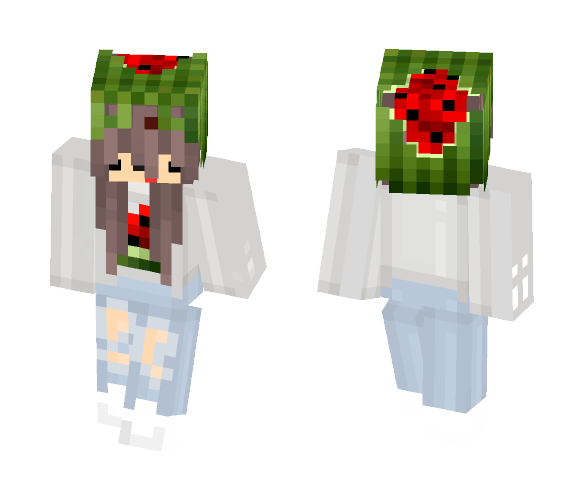 Melon Girl - Girl Minecraft Skins - image 1