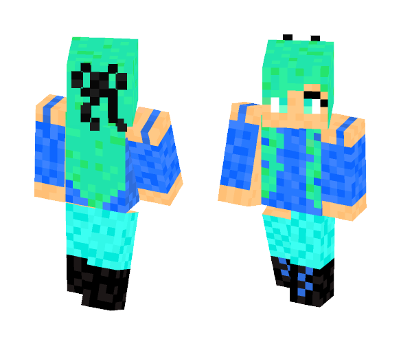 Mint - Female Minecraft Skins - image 1