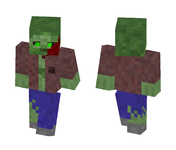 Zombie 1 (Dark Scape 4D) - Male Minecraft Skins - image 1