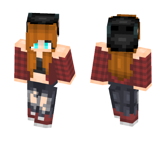 Tank top girl - Girl Minecraft Skins - image 1
