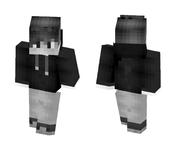 Gray-Black boy - Boy Minecraft Skins - image 1