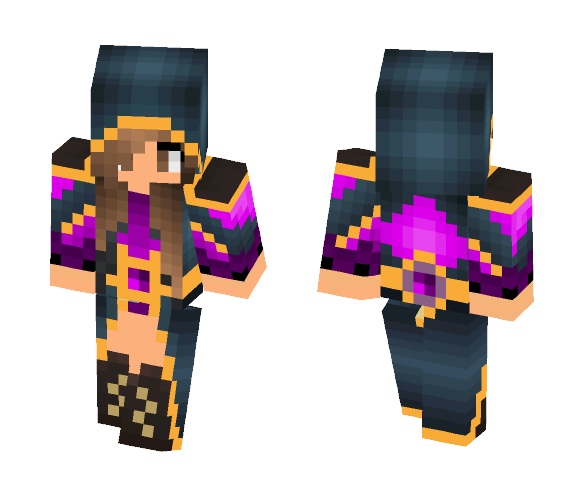 The Warlock's Witch - Female Minecraft Skins - image 1