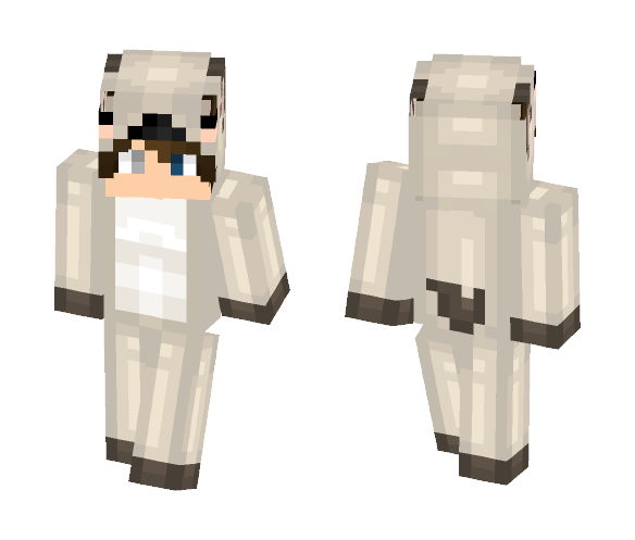 Pug Onesie - Male Minecraft Skins - image 1