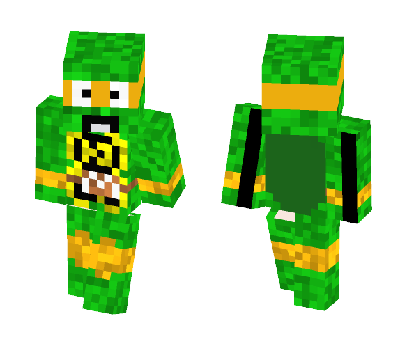 Mikey Ninja Turtle - Male Minecraft Skins - image 1