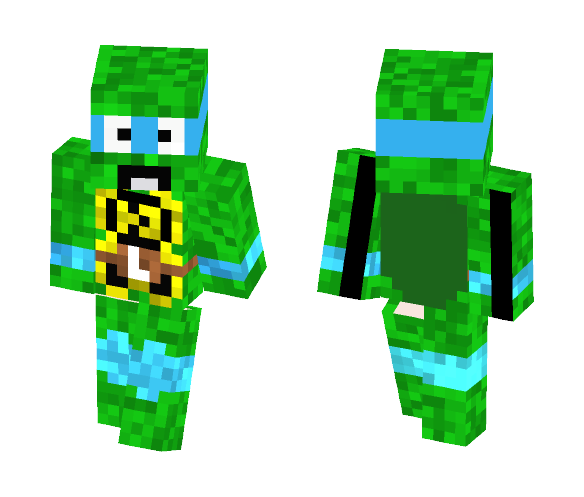 Leonardo Ninja Turtle - Male Minecraft Skins - image 1