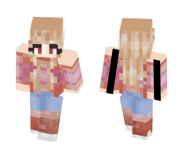 ~ Red ~ - Female Minecraft Skins - image 1