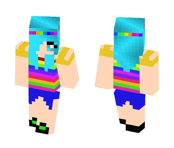 Hippie - Male Minecraft Skins - image 1