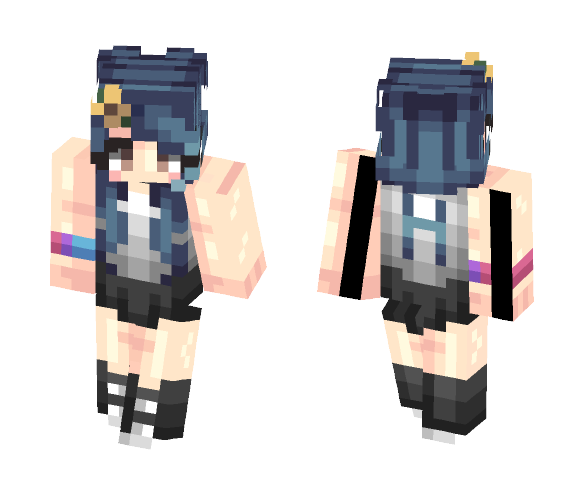 ☠Ghost☠ - Female Minecraft Skins - image 1