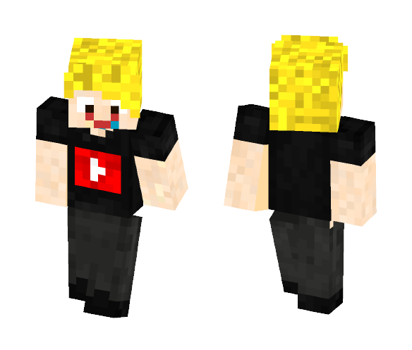 Derpy Blonde Youtuber (My Skin) - Male Minecraft Skins - image 1