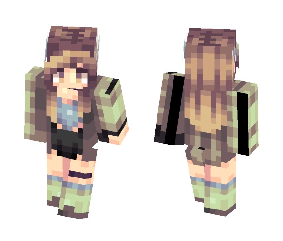 o hey i'm alive - Female Minecraft Skins - image 1