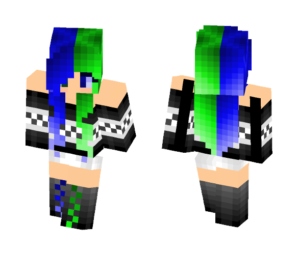Sweater Color girl - Girl Minecraft Skins - image 1