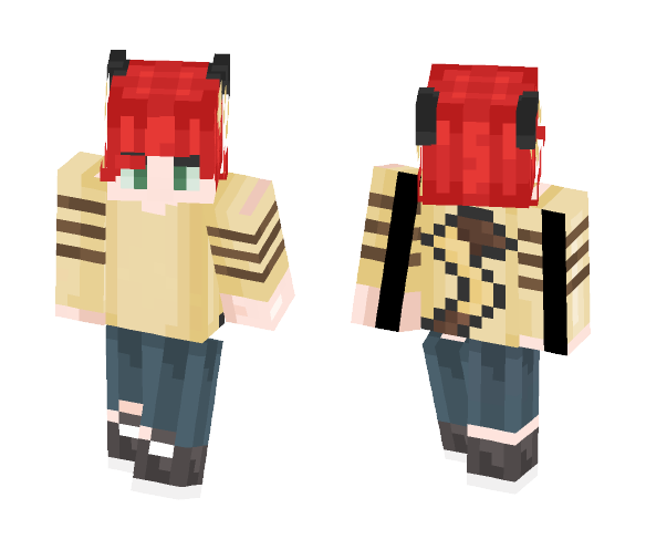 Pikachu Redhead - Male Minecraft Skins - image 1