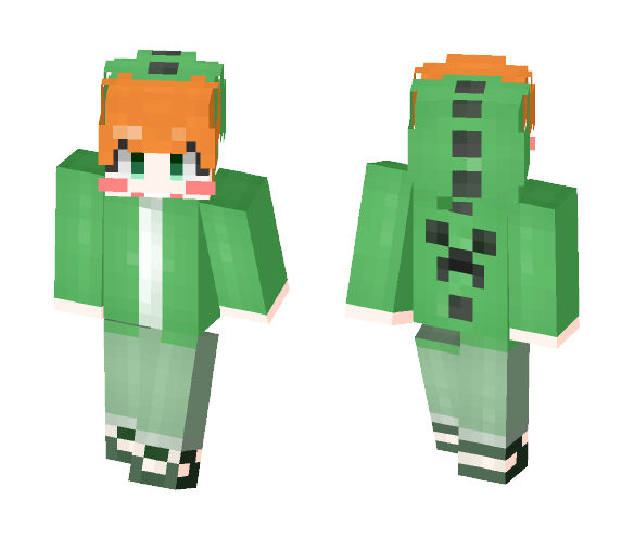 The creeper creepy girl - Girl Minecraft Skins - image 1