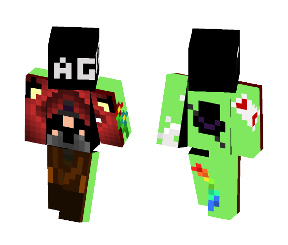 Magician in pixel version - Male Minecraft Skins - image 1