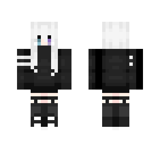 Black and white - Female Minecraft Skins - image 2