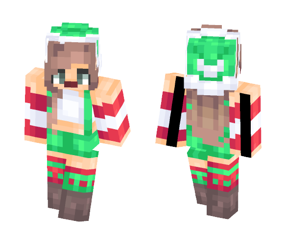 Christmas Elf (New type of shading) - Christmas Minecraft Skins - image 1