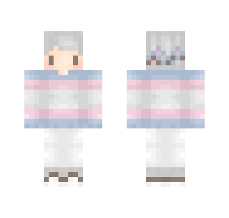 Transgender Flag Skin! - Male Minecraft Skins - image 2