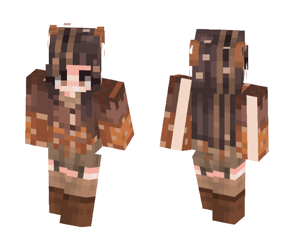 OC Choco Preztel - Female Minecraft Skins - image 1