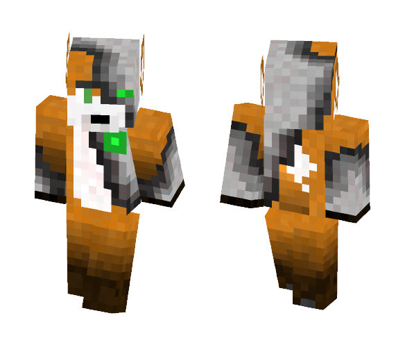 Robot Fox - Male Minecraft Skins - image 1