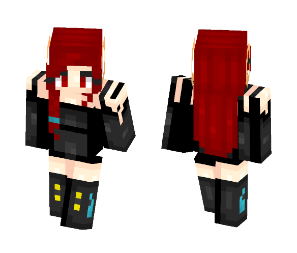 Just Your Average Demon - Female Minecraft Skins - image 1