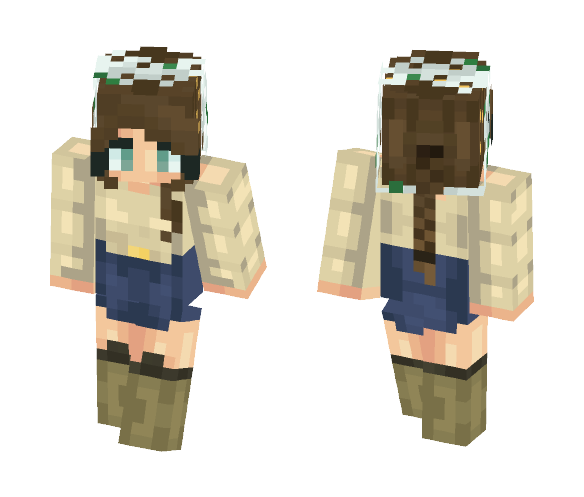 HA! What the heck is SNOW? - Female Minecraft Skins - image 1