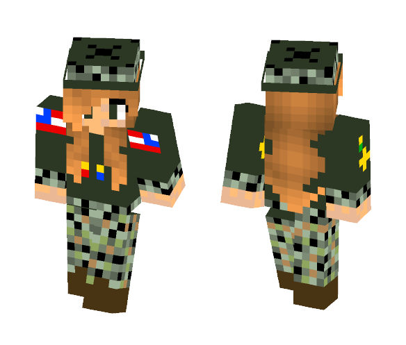 Veteran - Female Minecraft Skins - image 1