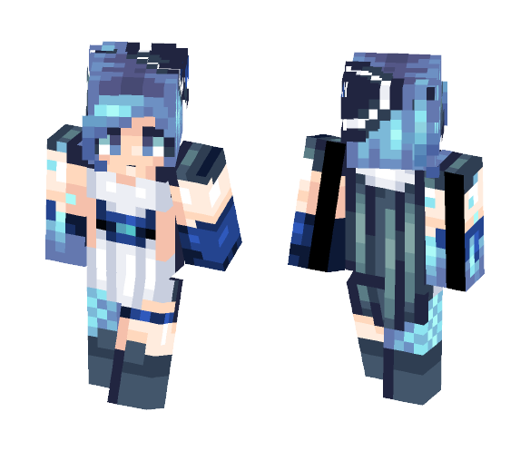 Ice wizard... - Female Minecraft Skins - image 1