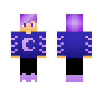Purple Moon - Male Minecraft Skins - image 2