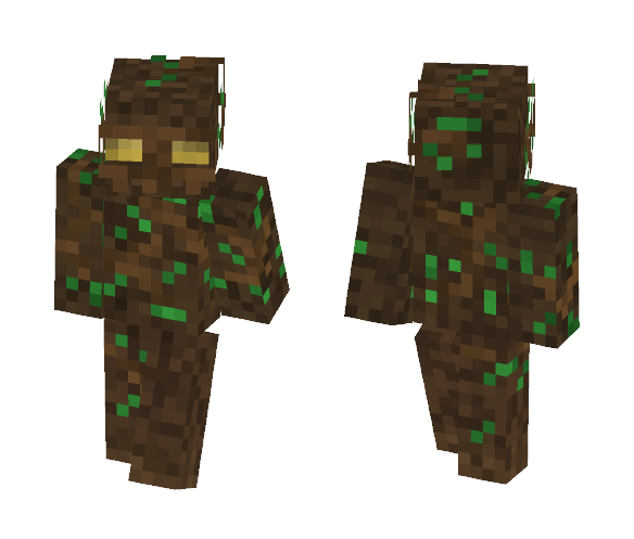 Wood Golem - Male Minecraft Skins - image 1