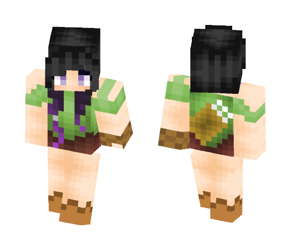????Nature girl???? - Male Minecraft Skins - image 1